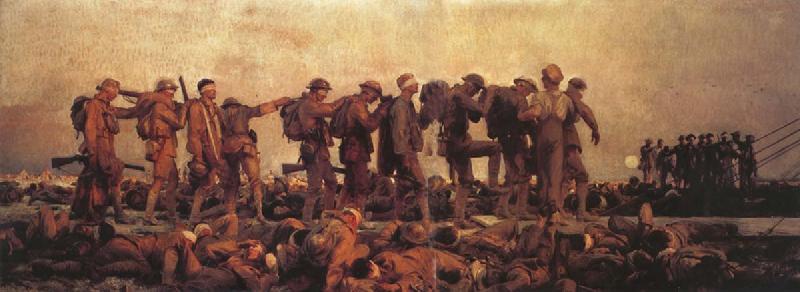 John Singer Sargent Gassed oil painting picture
